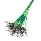 10Pcs Steel Wire Leader