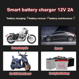 LED Display 12V Battery Charger