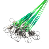 10Pcs Steel Wire Leader