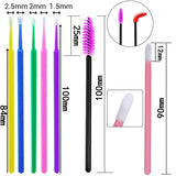 50/100/300/500pcs Disposable Eyelash Brushes
