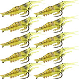 10/20PCS Simulation Shrimp Artificial Baits