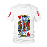 Poker Print T-Shirt