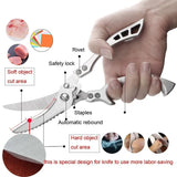 Stainless Steel Food Scissors