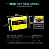 LED Display 12V Battery Charger