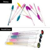 50pcs Reusable Eyelash Brush