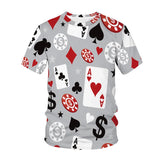 Poker Print T-Shirt
