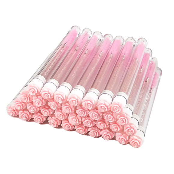 50pcs Reusable Eyelash Brush