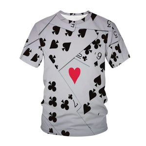 Poker Print T-Shirt
