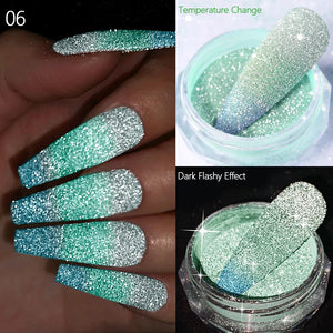 Reflective Glitter Nail Powder